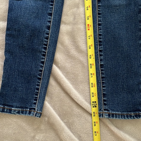 REFUGE - High waisted dark wash skinny jean denim 0 - Picture 7 of 9